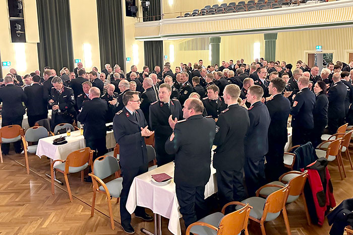 Kameraden zur Jahreshauptversammlung
