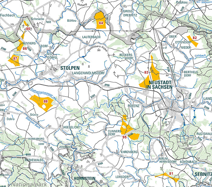 Kartenausschnitt Regionalplan Kartenausschnitt Regionalplan