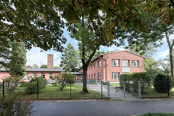 Blick auf die ASB Kindertagesstätte Knirpsenland