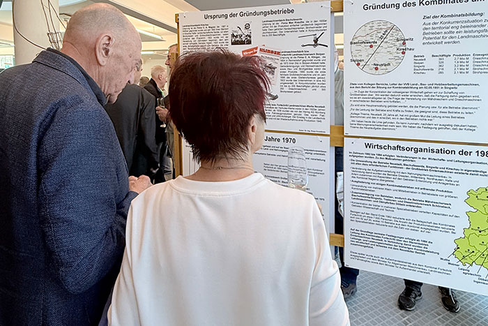 Besichtigung der Ausstellung Besichtigung der Ausstellung