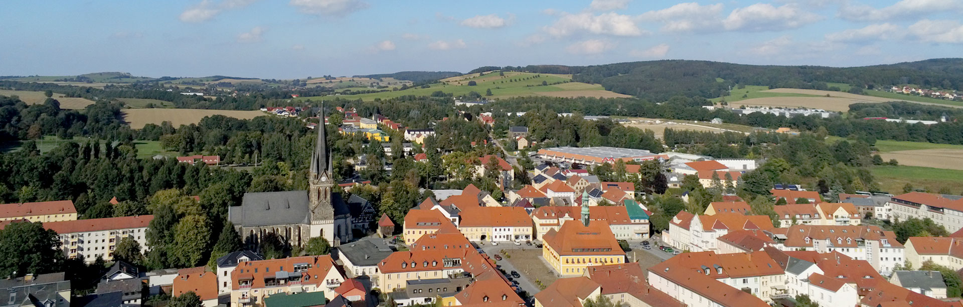 Blick auf die Innenstadt