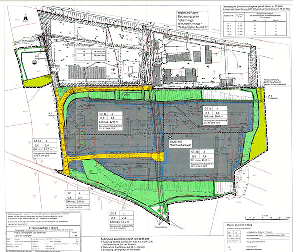 Planzeichnung Karrenberg Teil C